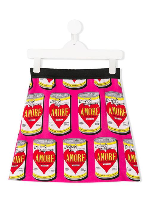 [kids] dol st. can print skirt