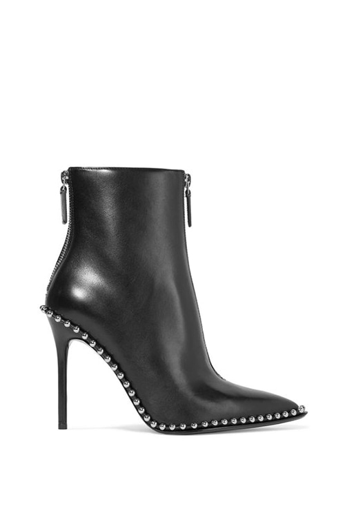 eri studded leather ankle boots