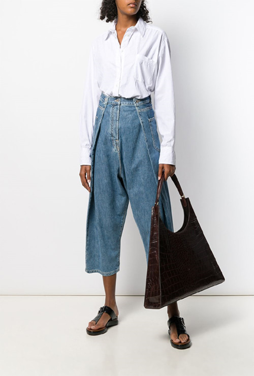 loe st. high-rise layered jeans