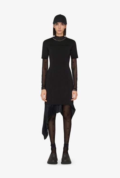 given st. punto milano dress with chain collar