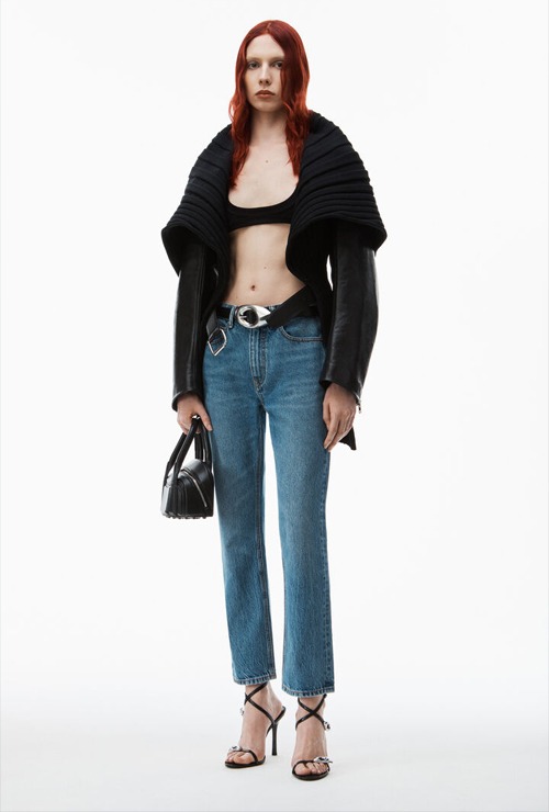 alex wang st. high rise stovepipe jean